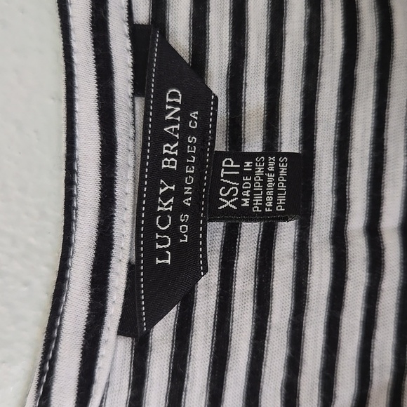 Lucky Brand Striped Tank Size XS - Picture 5 of 6